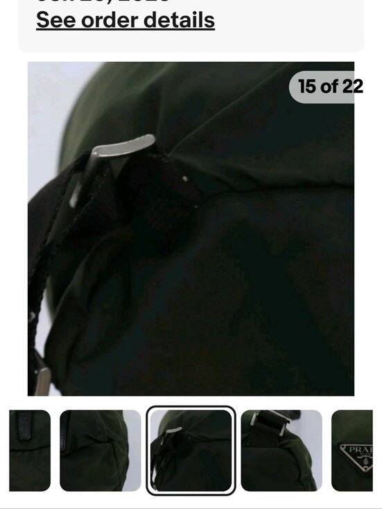 Prada Olive Green Khaki Nylon Backpack - Luxury Men’s/ Womens Bag Hp ???? main image 10